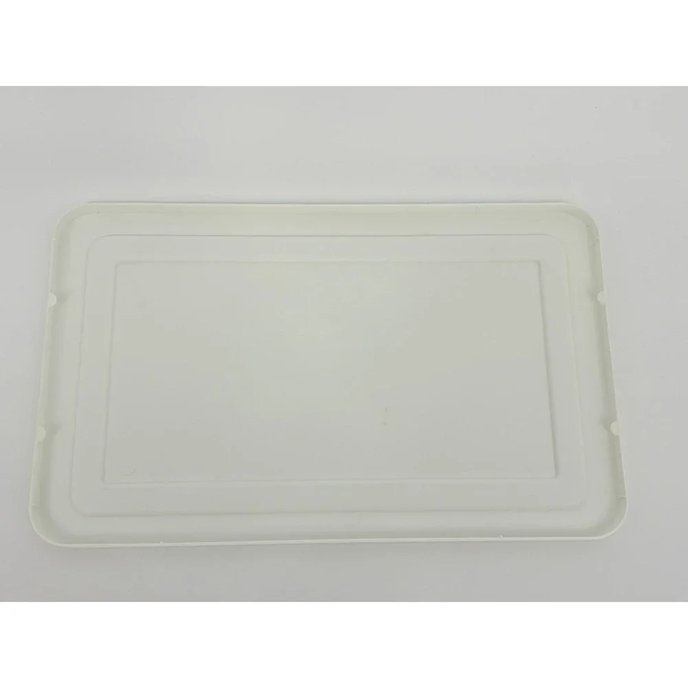 Vintage Rubbermaid Keepers 0286 Snap Storage Container Box Clear Box White Lid